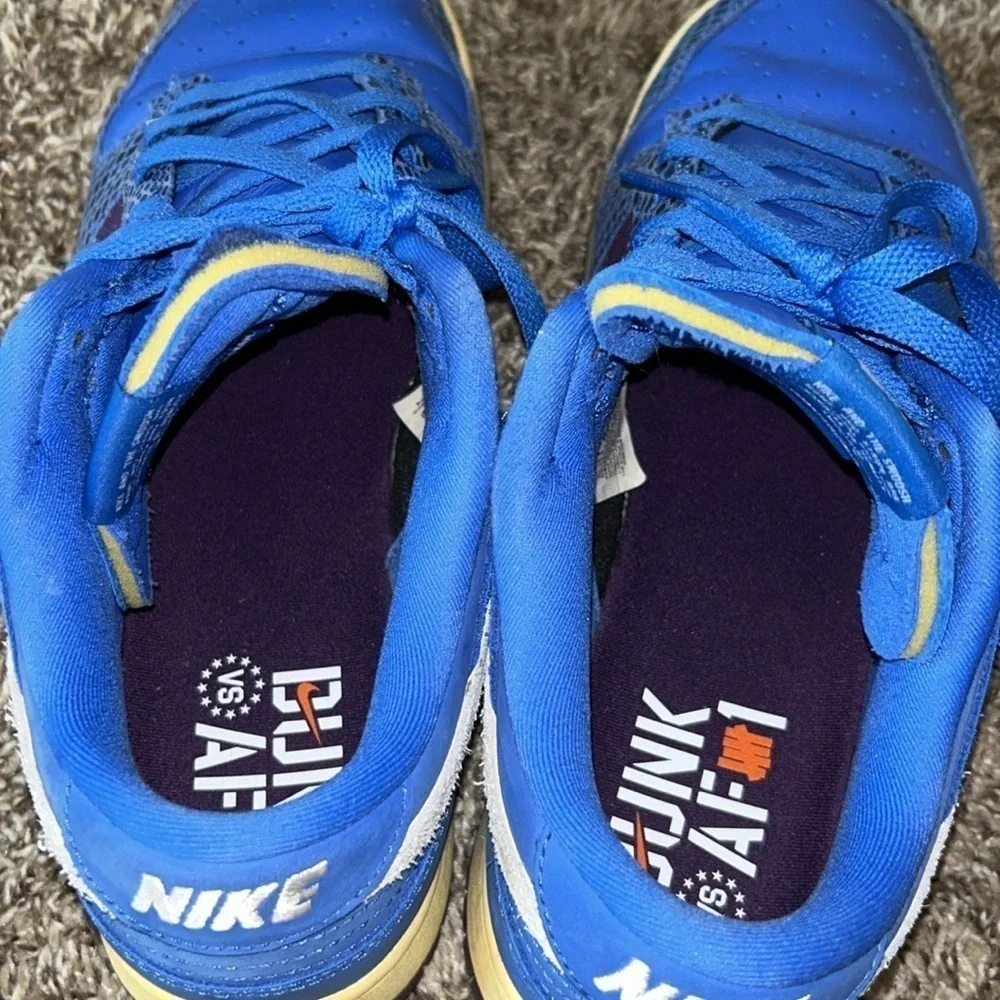 Nike Dunk Low Undefeated 5 On It Dunk vs. AF1 size 10.5